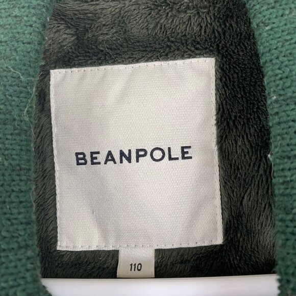 Beanpole Women’s Fair Isle Forest Green Sweater Knit Jacket Size Large - Picture 4 of 7